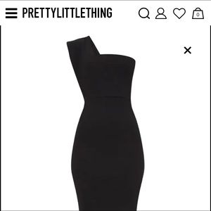 one shoulder maxi dress NWT